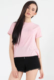 Boxy Tee With Pocket