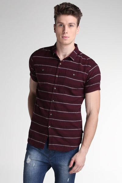 Flannel Shirt With All-Over Print