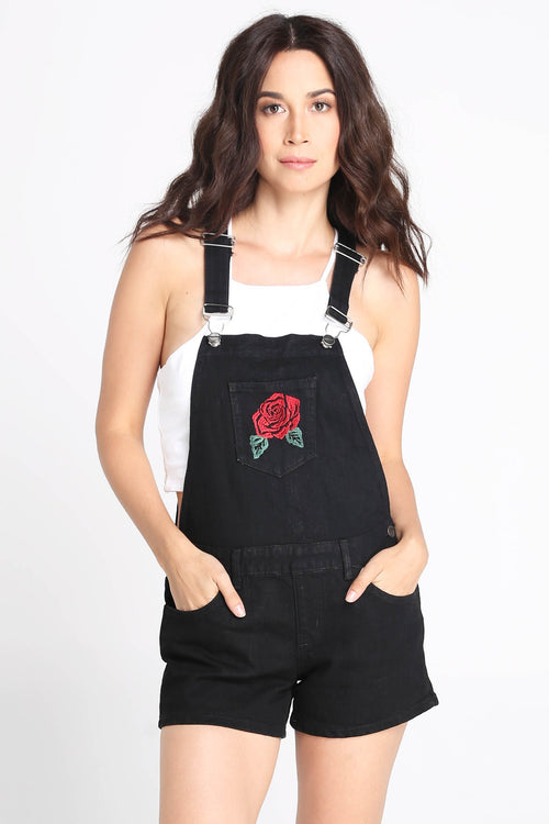 Jumper Shorts With Embroidery