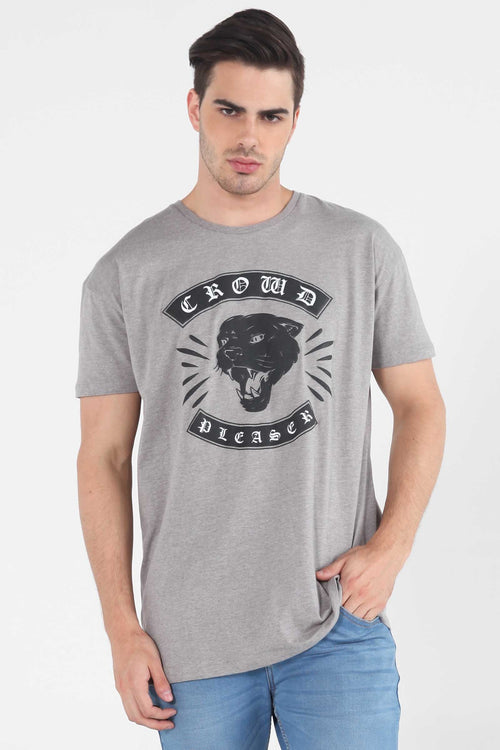 Relaxed Fit Tee With Graphic Print