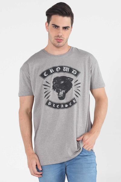Relaxed Fit Tee With Graphic Print