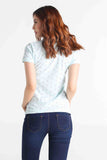 Semi Fit Polo Shirt With All-Over Print