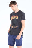 Relaxed Fit Tee With Graphic Print