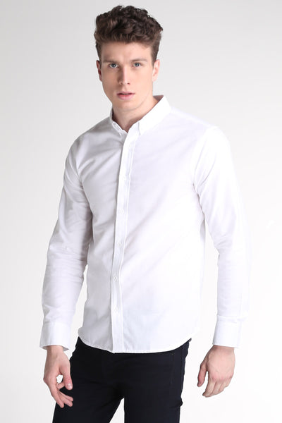 Oxford Shirt With Embroidery