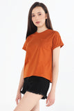 Boxy Tee With Pocket
