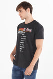 Relaxed Fit Tee With Graphic Print