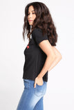 Semi Fit Tee With Graphic Print