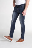 Skinny Fit Ripped Jeans