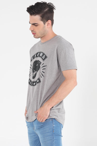 Relaxed Fit Tee With Graphic Print