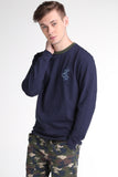 Relaxed Fit Pullover With Embroidery