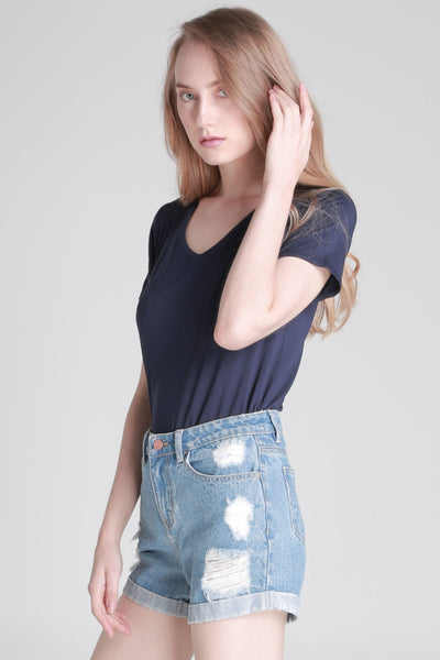 Super Soft Regular Fit V-Neck Tee