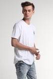 Relaxed Fit Tee With Embroidery