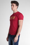 Semi Fit Tee With Graphic Print
