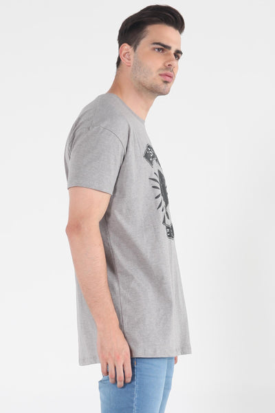 Relaxed Fit Tee With Graphic Print