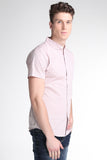 Dobby Shirt With Button-Down Collar