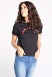 Semi Fit Tee With Graphic Print
