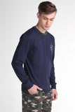 Relaxed Fit Pullover With Embroidery