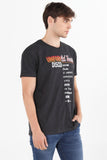 Relaxed Fit Tee With Graphic Print