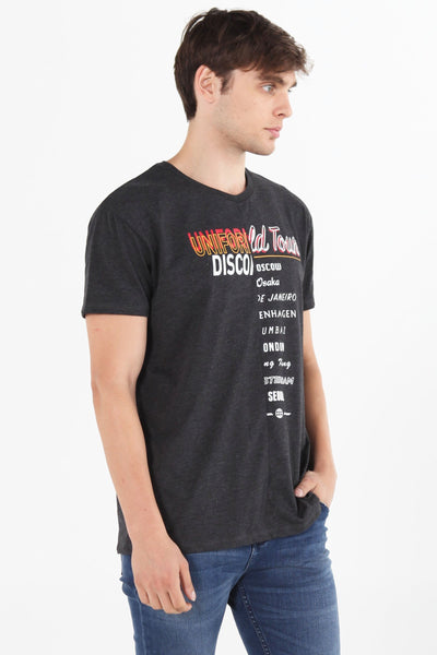 Relaxed Fit Tee With Graphic Print