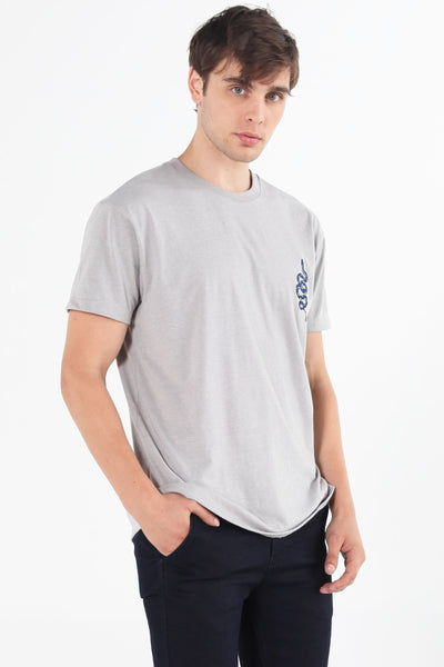Relaxed Fit Tee With Embroidery