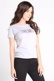 Semi Fit Tee With Graphic Print