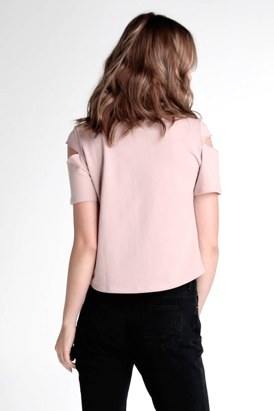 Semi Fit Tee With Graphic Print