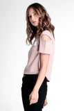 Semi Fit Tee With Graphic Print
