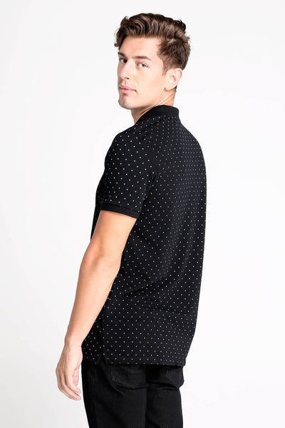 Polo Shirt With All-Over Print