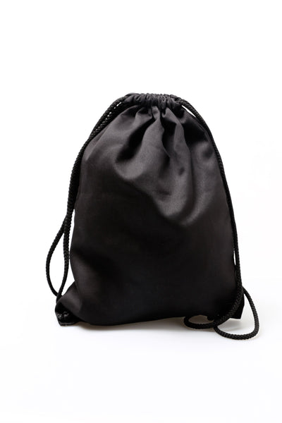 Ladies' Drawstring Backpack With Patch