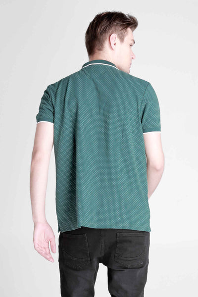 Polo Shirt With All-Over Print