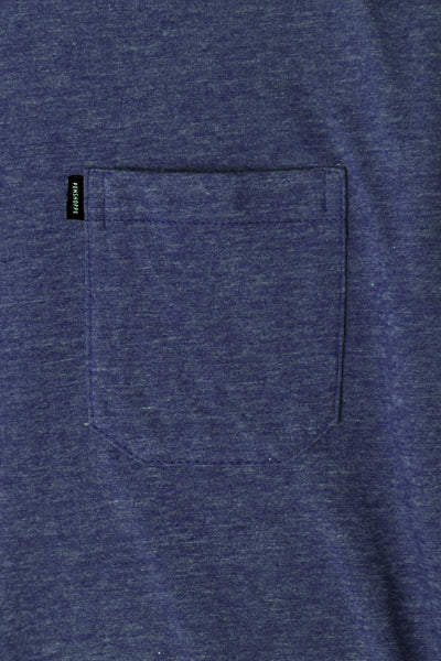 Semi Fit Long Sleeves Tee With Pocket Detail