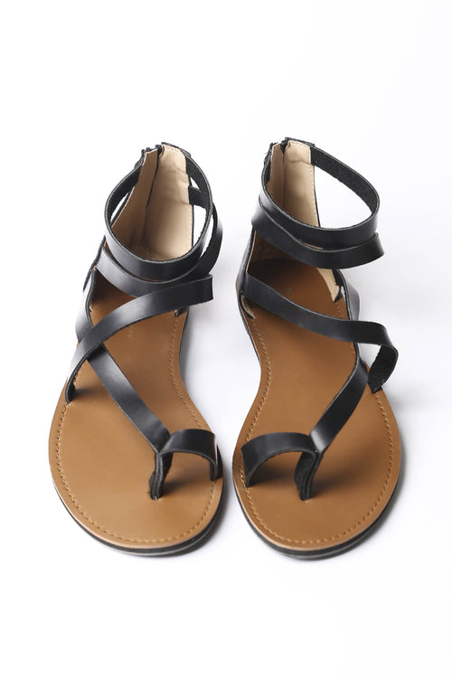 Ladies' Synthetic Leather Sandals