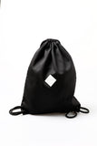 Ladies' Drawstring Backpack With Patch