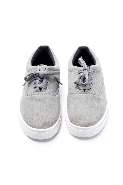Men's Chambray Lace-Up Sneakers