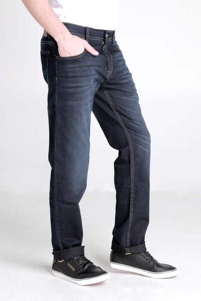 Slim Fit 5-Pocket Jeans With Zipper Fly