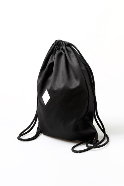 Ladies' Drawstring Backpack With Patch