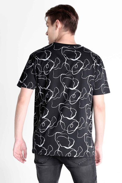 Relaxed Fit Tee With Graphic Print
