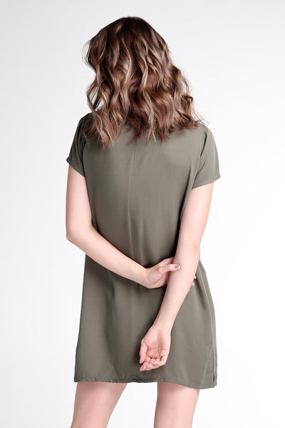 Button-Down Shirt Dress