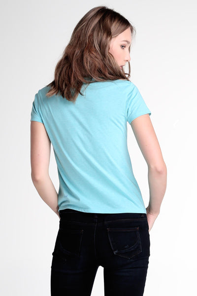 Relaxed Fit Tee With Embroidery