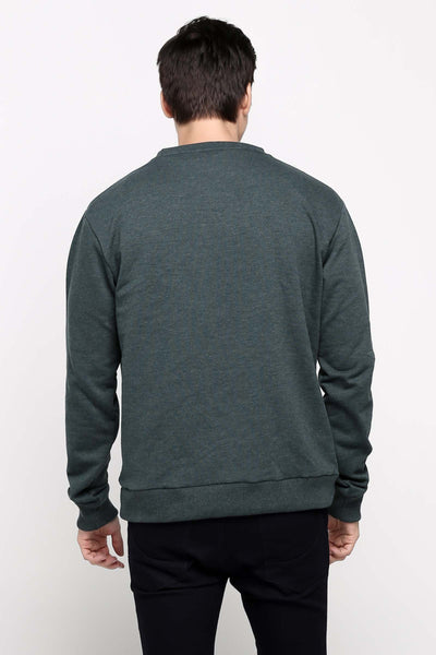 Penshoppe Old School - Relaxed Fit Pullover With Embroidery