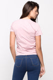 Penshoppe Old School Relaxed Fit Tee With Embroidery