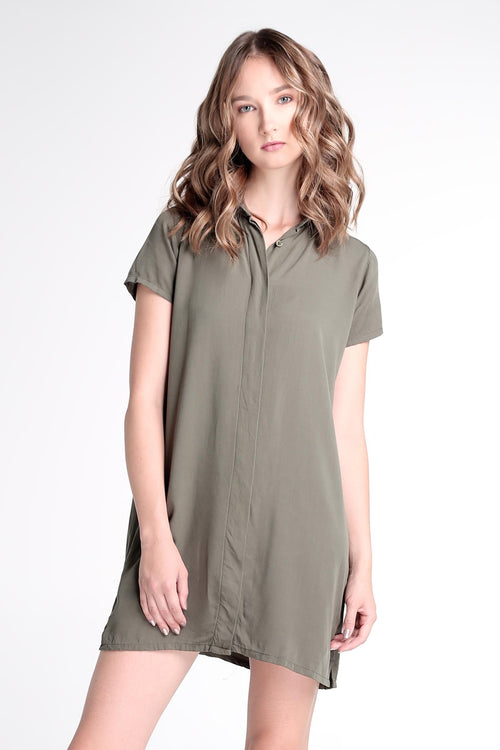 Button-Down Shirt Dress