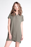 Button-Down Shirt Dress
