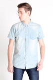 Chambray Shirt With Pocket Detail