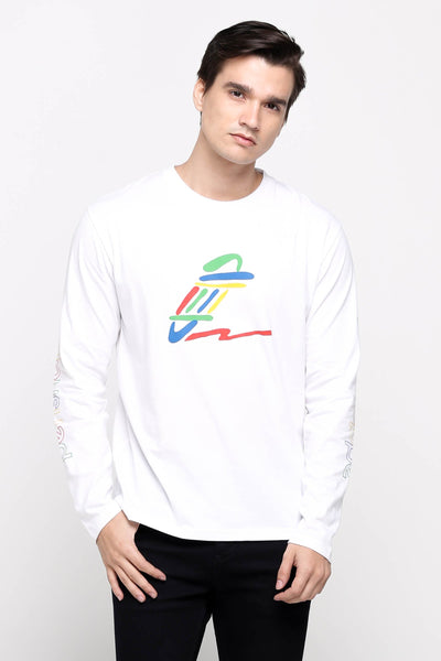 Penshoppe Old School - Relaxed Fit Tee With Graphic Print