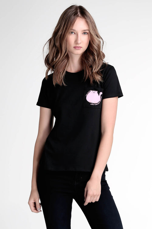 Relaxed Fit Tee With Embroidery