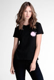 Relaxed Fit Tee With Embroidery