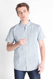Poplin Shirt With All-Over Print