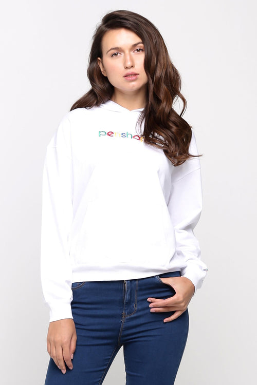 Penshoppe Old School - Hoodie With Embroidery