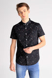 Poplin Shirt With All-Over Print